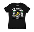 Lightning Jordan 4 sneaker collection women's tees