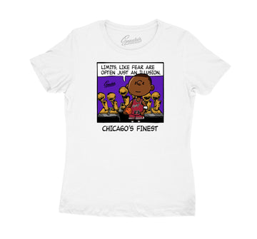 Womens Dark Concord 12 Shirt - Paid Peanuts - White
