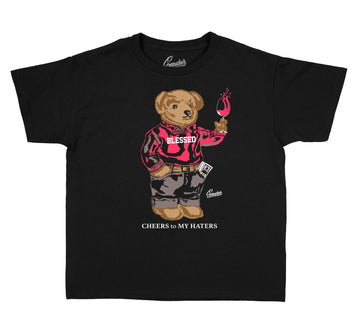 Taupe Haze Jordan 4 sneaker collection matches with kids t shirts