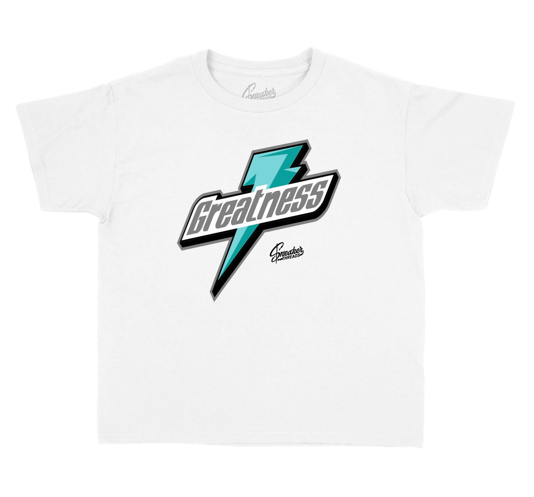 Jordan Kids Shirts to match Island Green 13's