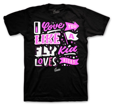 Retro Jordan 8 pinksicle sneaker has matching with mens t shirts