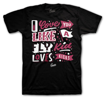 Retro 4 PSG Shirt - Love Kicks - Black