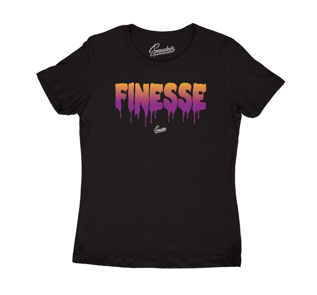 Finesse Jordan Shirt to match Rush Violet for women