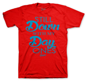 Retro 1 NC To CHI Shirt - Day Ones - Red