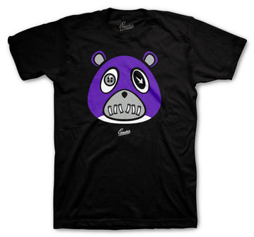 Retro 12 Dark Concord Shirt - ST Bear - Black