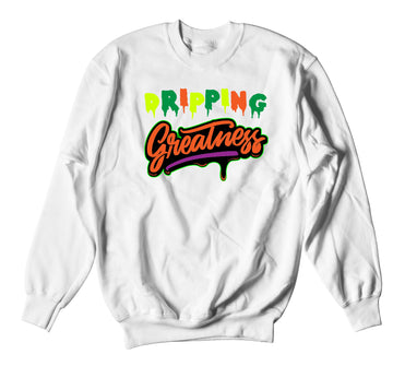 All Star 2020 PG 4 Sweater - Dripping Greatness - White