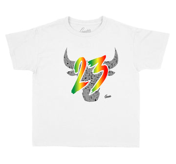 Jordan 4 Rasta Sneaker collection matches guys shirt collection