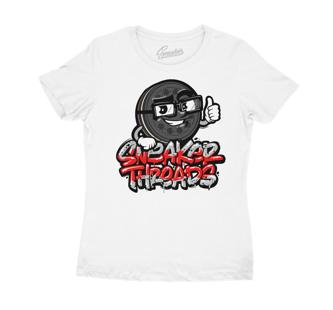 Ladies shirt collection to go with Jordan 4 Oreo Sneaker collection