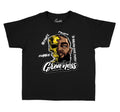 Boys shirts to match the Jordan 3 laser orange sneakers