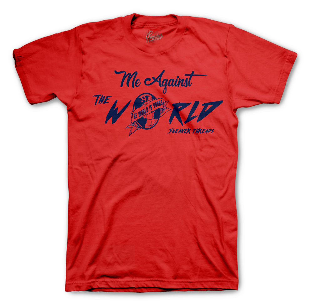 Fiba Jordan 4 shoe collection has matching tees made to match perfectly