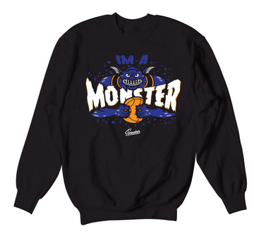 All Star 2020 Monstars Sweater - I'm A Monster - Black