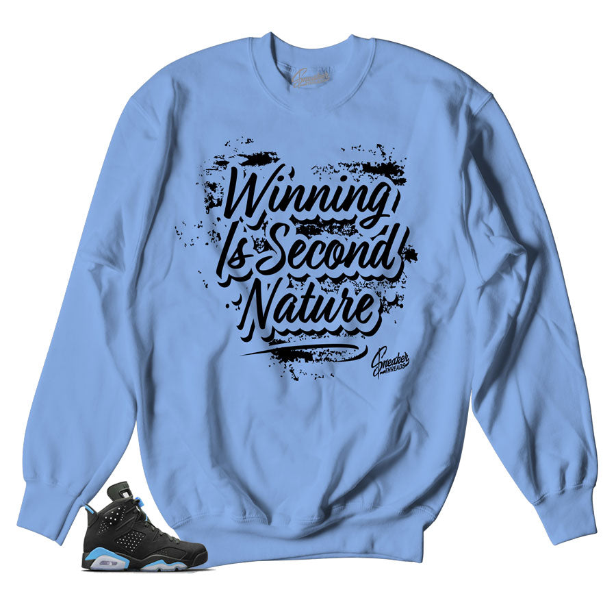 Jordan 6 UNC sweaters match | University blue 6 sweatshirts.