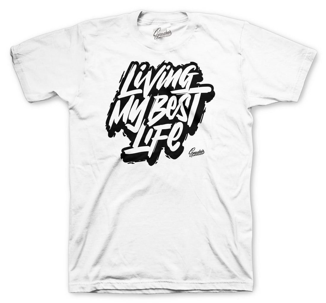 sneaker collection has matching shirts matching Jordan 13 he got game reverse