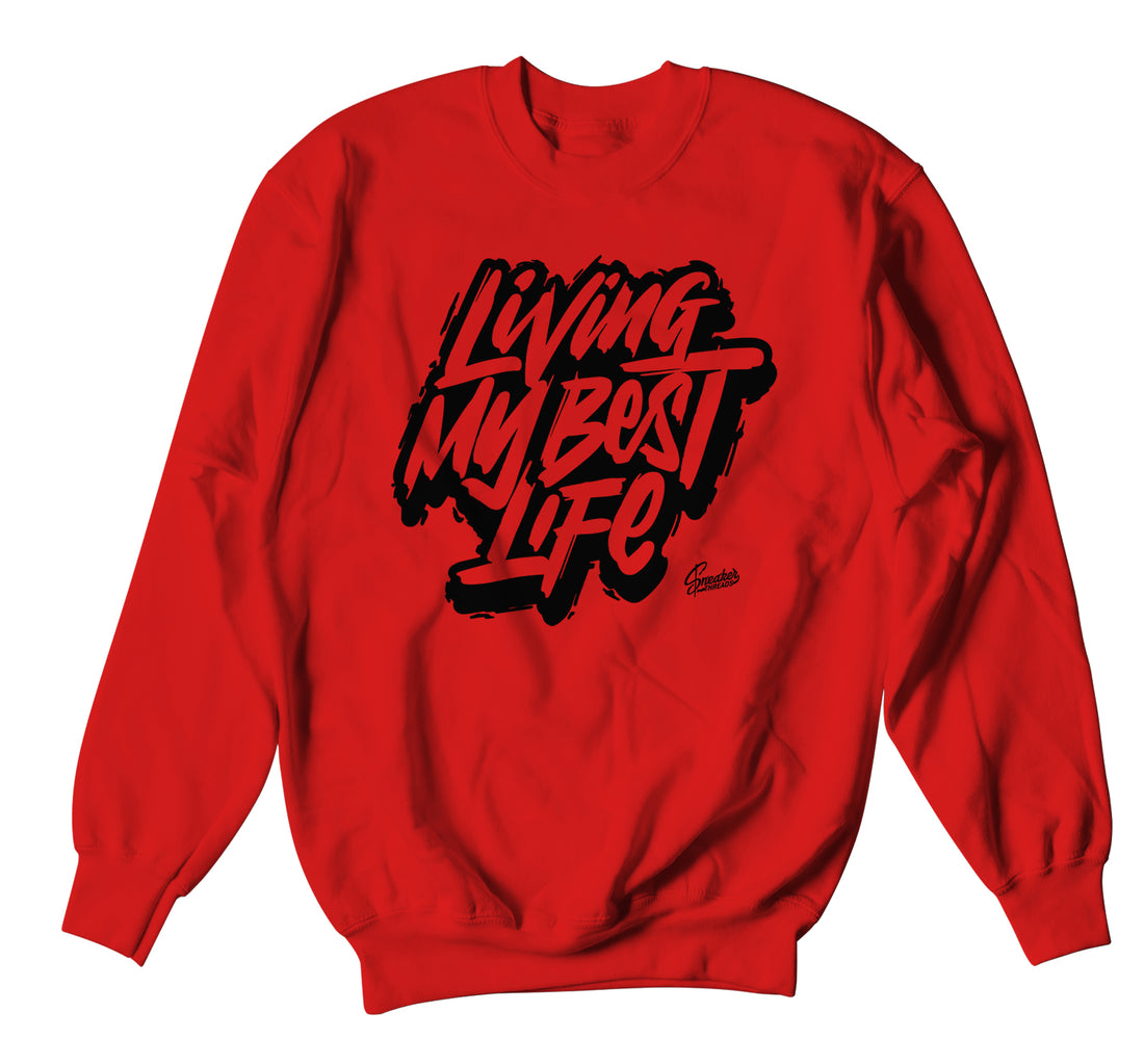 Sweater collection matching with mens Jordan 12 reverse flu game