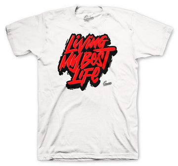 Mens shirt collection has matching sneaker collection foamposite pro black white