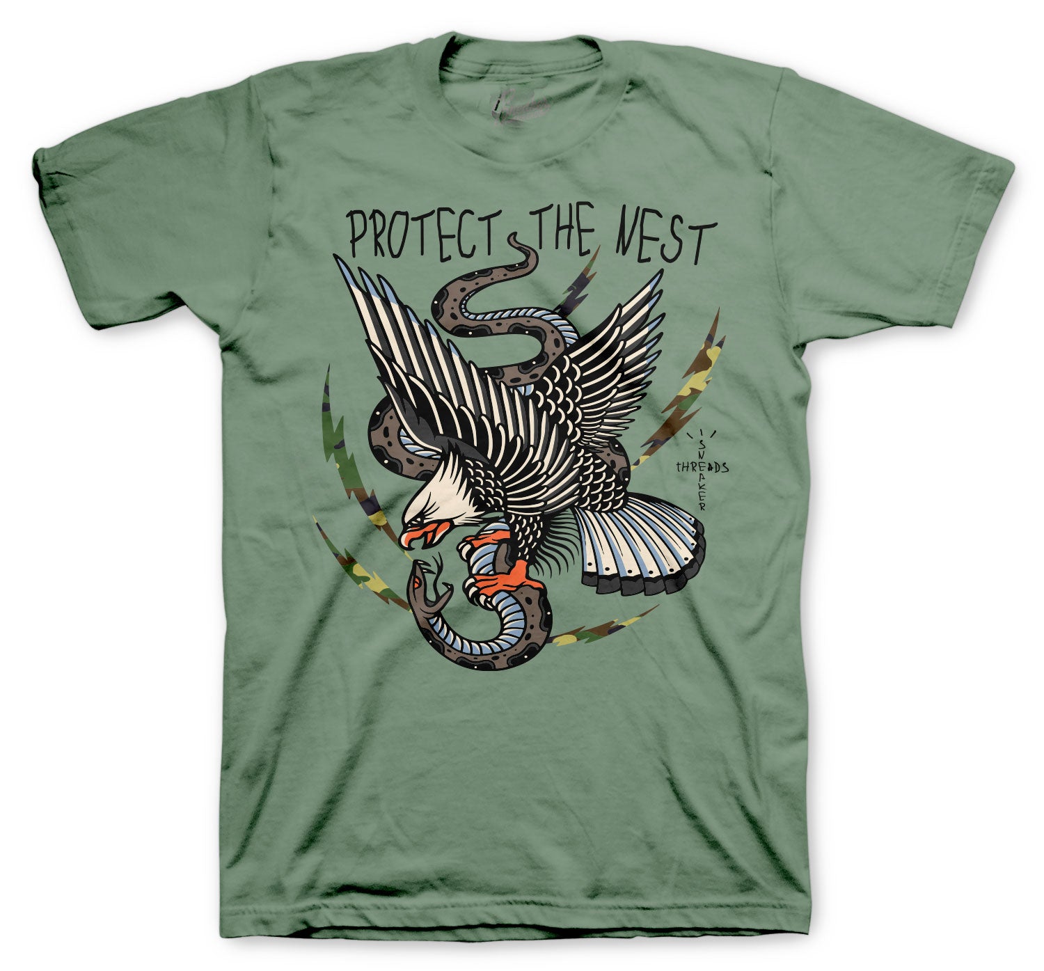 Sneaker Tees Match Jordan 3 Patchwork | Camo 3s Shirts Outfits Match