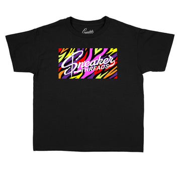 Jordan 5 what the sneaker collection with kids tee collection