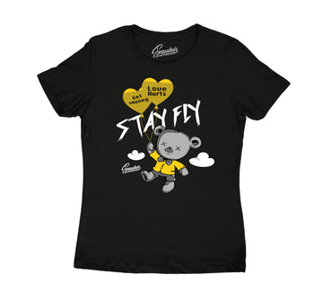 Womens Citrus 11 Shirt - Money Over Love - Black