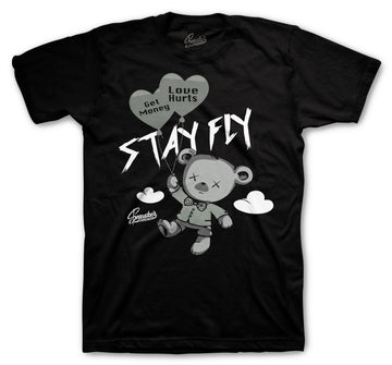 Retro 1 Seafoam Shirt - Money Over Love - Black