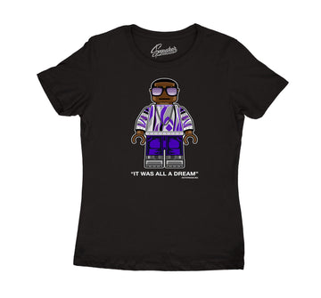 Womens Dark Concord 12 Shirt - BIG Bic - Black