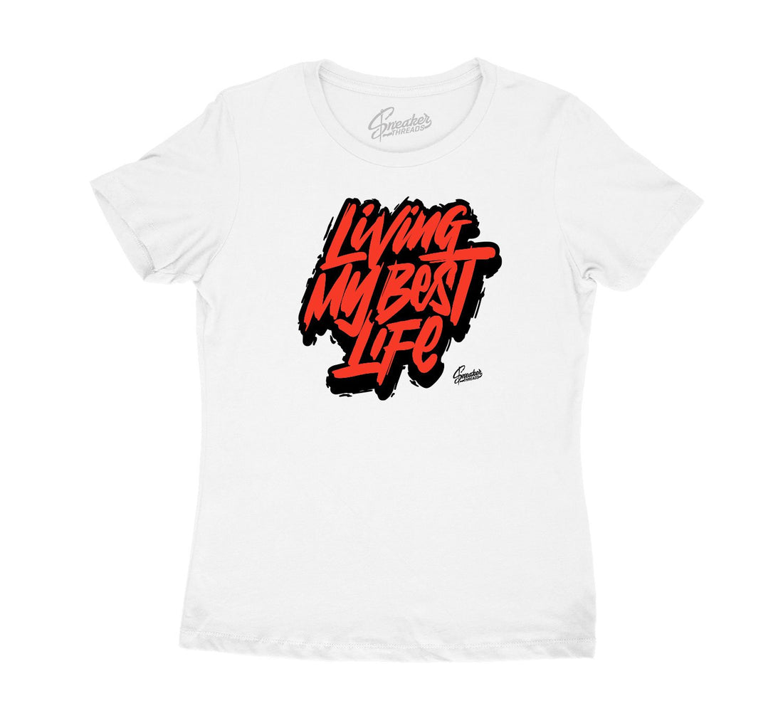 Lava Foamposite sneaker collection matching womens t shirt collection