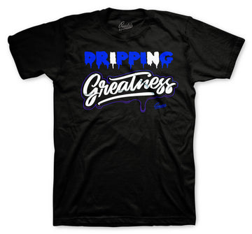 Jordan 12 game royal sneaker collection has matching sneaker t shirts created to match perfectly with the Jordan 12 sneakers