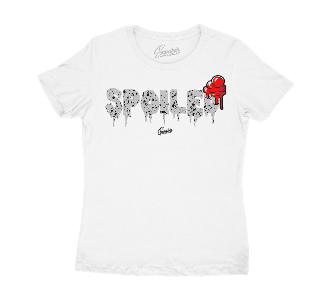 White Oreo Jordan 4 Sneaker collection ladies t shirt collection