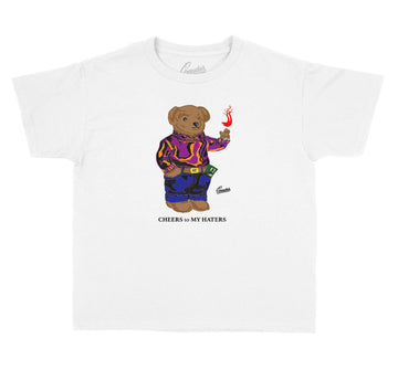 Rush Violet 4's Kids sneaker shirts ti match perfect