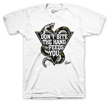 Jordan 12 Reverse Taxi Snake Vibes tee to match fit