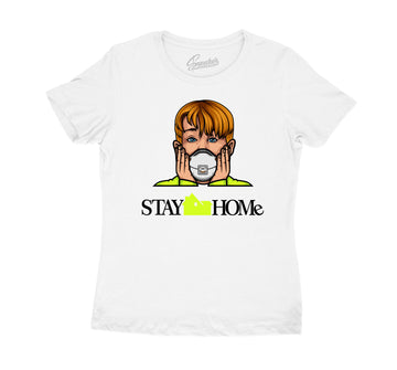 girls tee collection matches with yeezy 700 phosphor sneaker collection