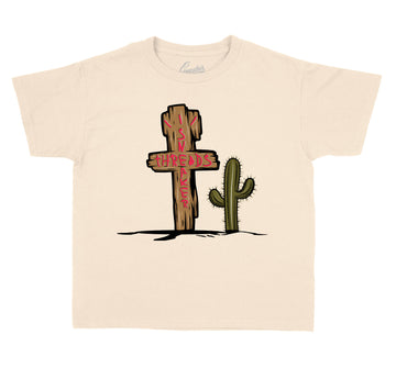 Jordan 6 British Khaki kids tee collection