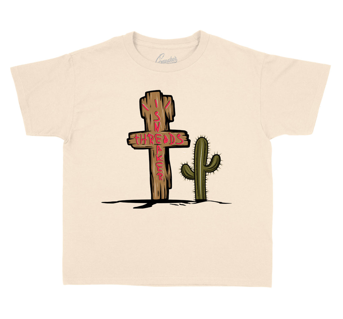 Jordan 6 British Khaki kids tee collection