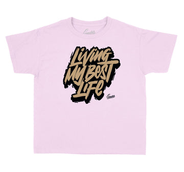 Yeezy 500 soft vision shoes match kids shirts