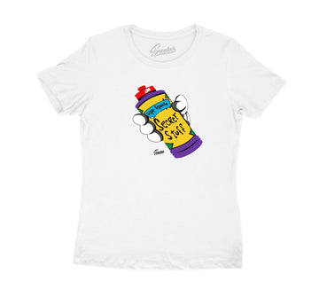 ladies shirt collection matching Jordan 13 playground sneakers