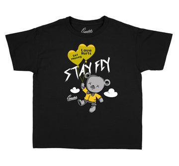 Kids t shirt collection to match with Jordan 9 uni gold