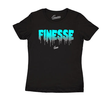 Finesse Jordan 13 Island Green Women Shirt Collection