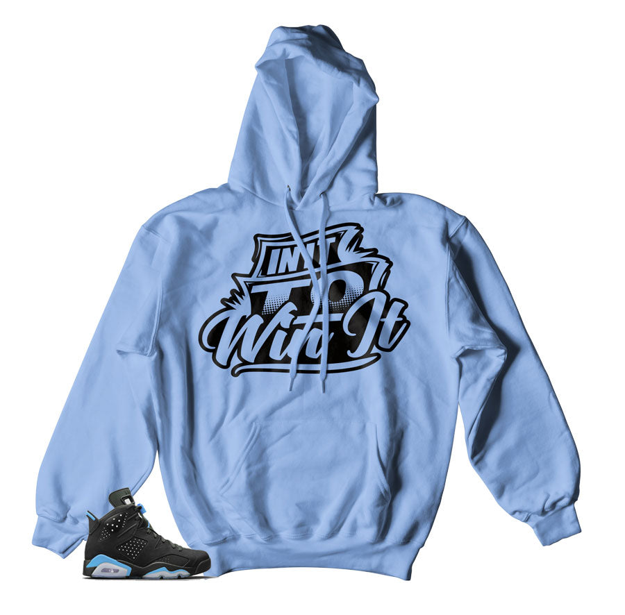 Jordan 6 UNC hoodies match | carolina blue retro 6 hoody match shoes.