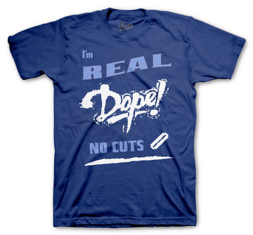 Retro 12 Indigo Shirt - No Cuts - Stone Blue