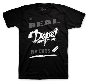 Retro 4 Black Cat Shirt - No Cuts - Black