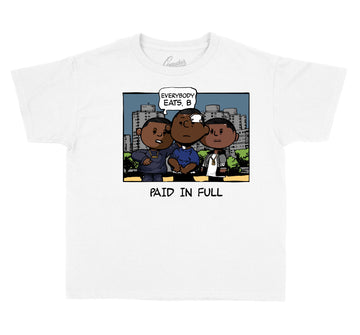 Kids Midnight Navy 1 Shirt - Frenemies - White