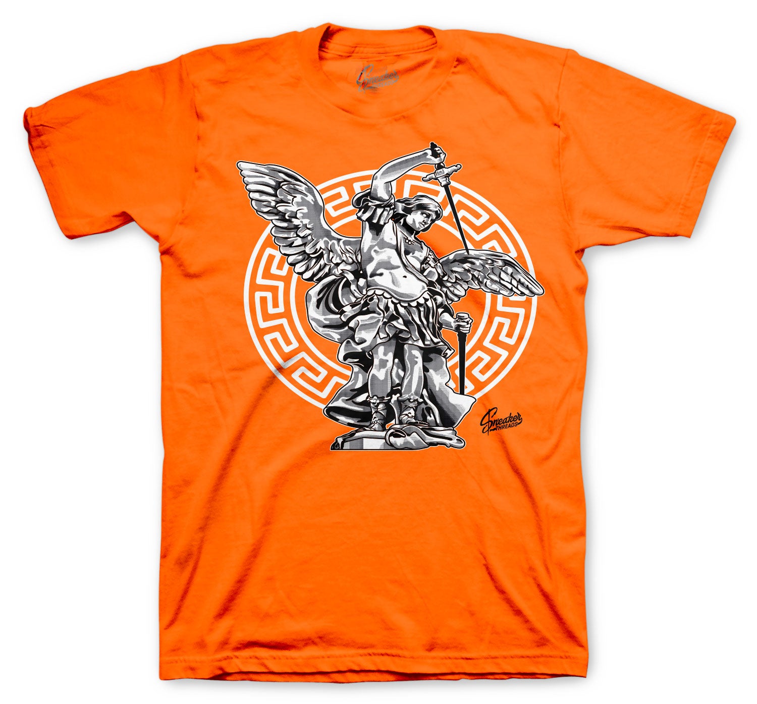 Retro 5 Orange Blaze Shirt - St. Michael - Orange