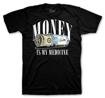 350 Blue Tint Shirt - Money Medicine - Black