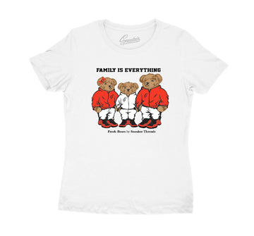sneaker collection designed to match womens shirts designed to go with lava foamposite