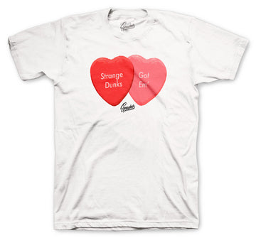 Dunk SB Love Shirt - Strange Dunks - White