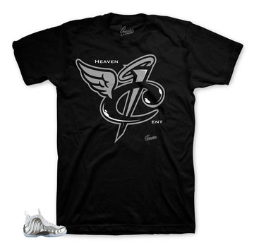 Foamposite Chrome Shirt - Heaven Cent - Black