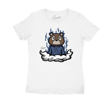 womens shirts created to match the yeezy 700 teal blue sneaker collection