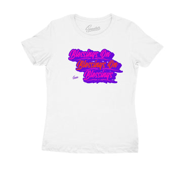 Jordan 3 Barely grapes matching girl shirts