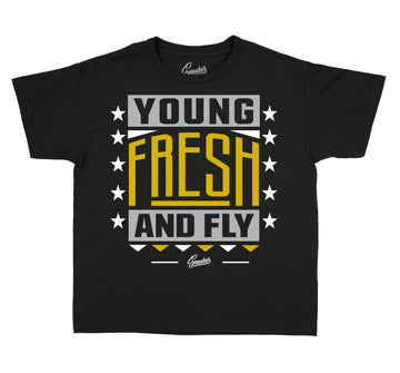 Kids Royalty 12 Shirt - Fresh & Fly - Black