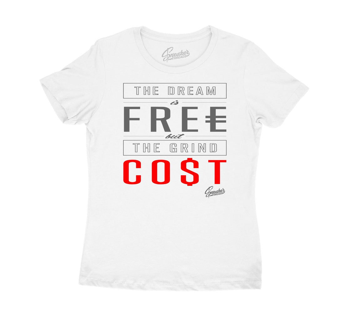 Women shirts made to match Dark Grey 12's