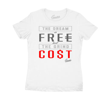 Women shirts made to match Dark Grey 12's